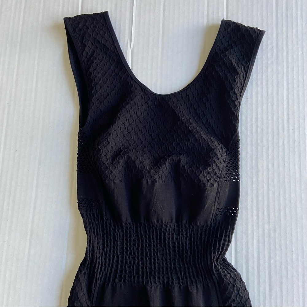 Intimately Free People Dress Womens XS/S Bodycon Tight Black Dress Cut Out - Picture 6 of 15